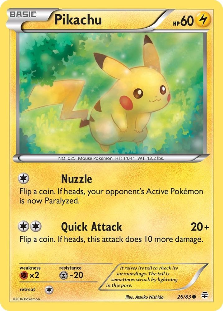 Pikachu (26/83) [XY: Generations]