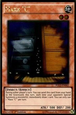 Maxx "C" [PGL3-EN042] Gold Rare