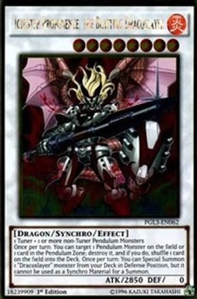 Ignister Prominence, the Blasting Dracoslayer [PGL3-EN062] Gold Rare