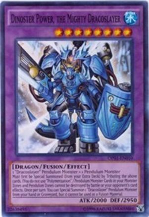 Dinoster Power, the Mighty Dracoslayer [OP01-EN010] Super Rare