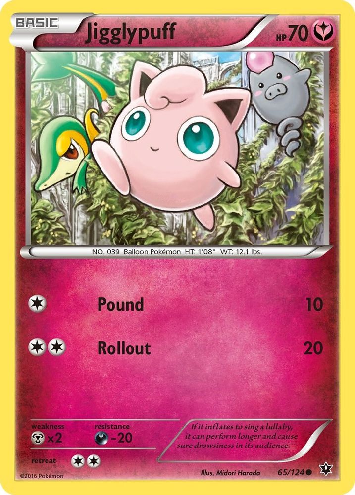 Jigglypuff (65/124) [XY: Fates Collide]