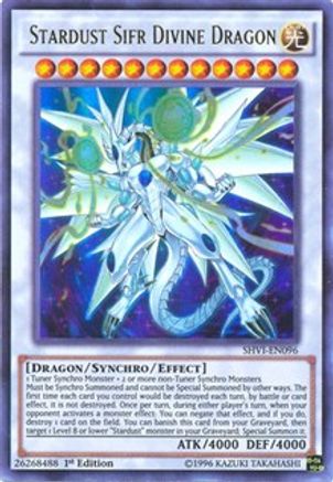 Stardust Sifr Divine Dragon [SHVI-EN096] Ultra Rare