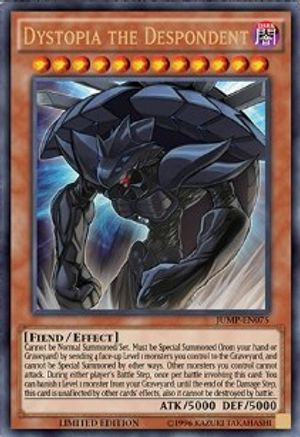 Dystopia the Despondent [JUMP-EN075] Ultra Rare