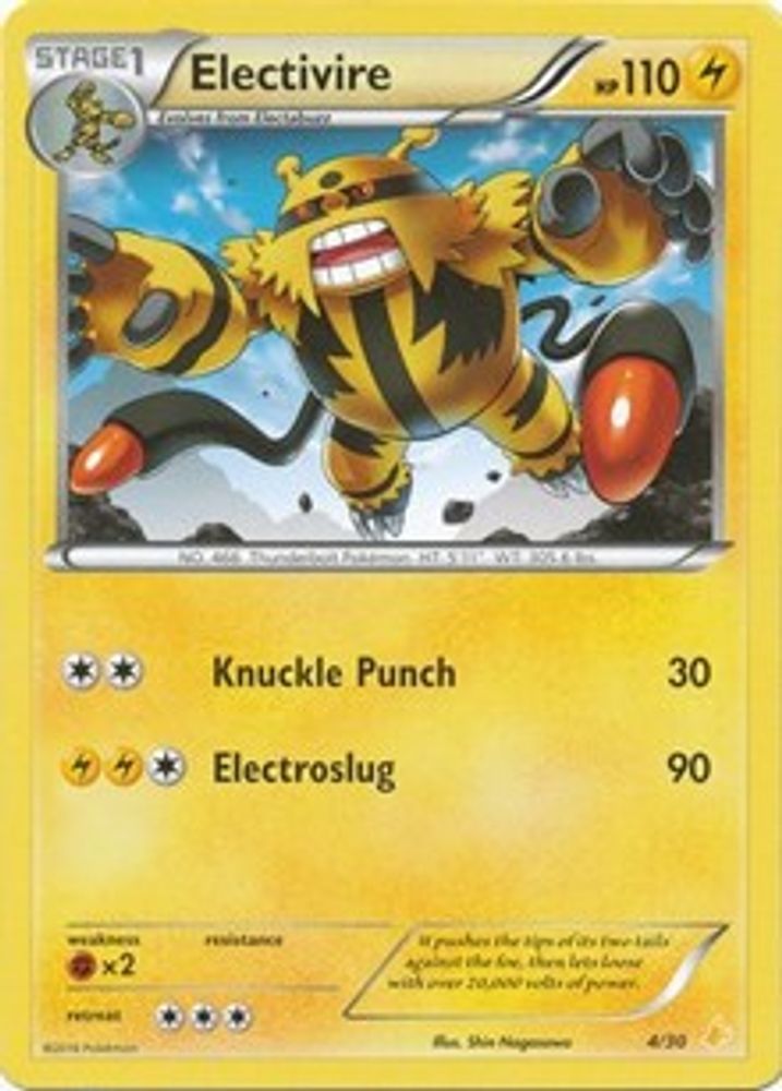 Electivire (25/30) [XY: Trainer Kit 3 - Pikachu Libre]