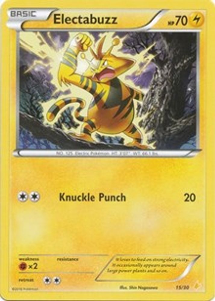 Electabuzz (23/30) [XY: Trainer Kit 3 - Pikachu Libre]