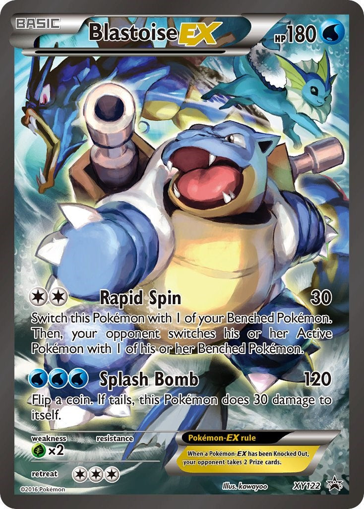 Blastoise EX (XY122) (Jumbo Card) [XY: Black Star Promos]