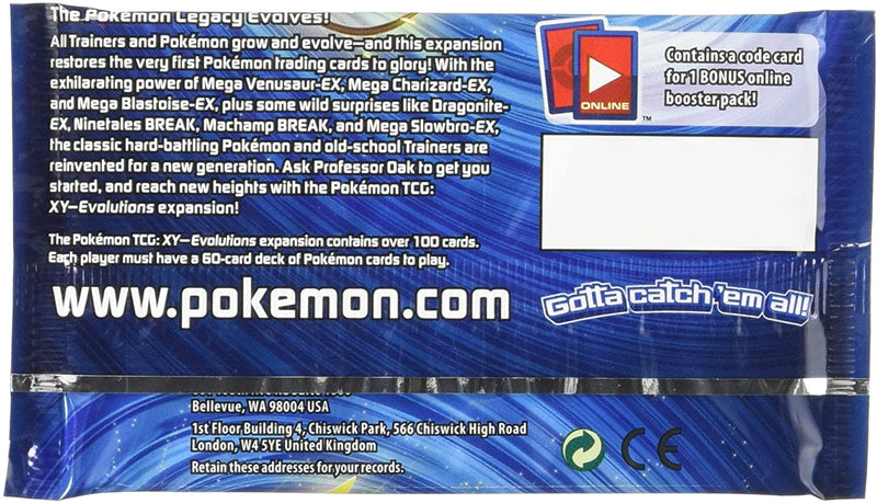 XY: Evolutions - Booster Pack (Raichu Art)