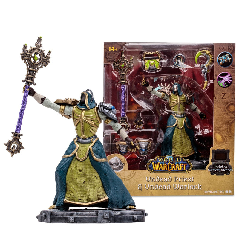 World of Warcraft Undead Priest & Undead Warlock 6-Inch Figure