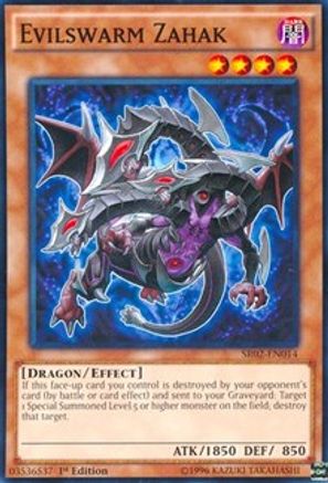 Evilswarm Zahak [SR02-EN014] Common