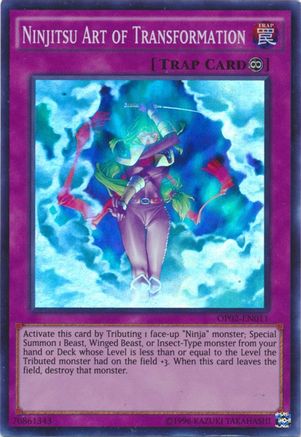 Ninjitsu Art of Transformation [OP02-EN011] Super Rare