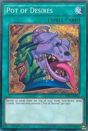 Pot of Desires [TDIL-EN066] Secret Rare