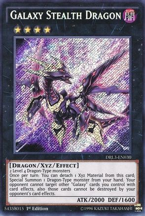 Galaxy Stealth Dragon [DRL3-EN030] Secret Rare