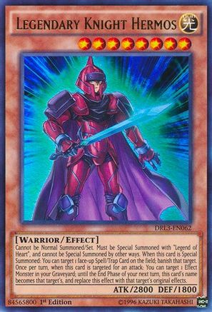 Legendary Knight Hermos [DRL3-EN062] Ultra Rare