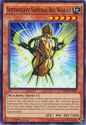 Superheavy Samurai Big Waraji [MP16-EN006] Common
