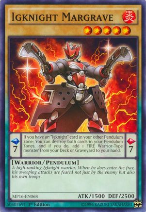 Igknight Margrave [MP16-EN068] Common
