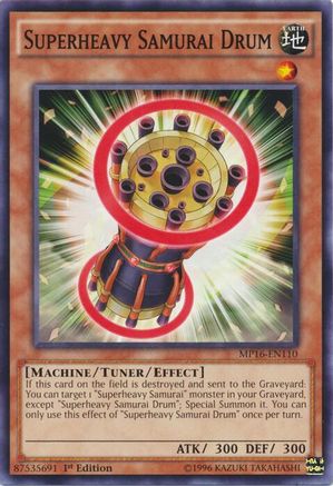 Superheavy Samurai Drum [MP16-EN110] Common