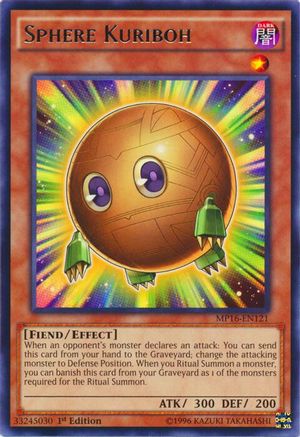 Sphere Kuriboh [MP16-EN121] Rare
