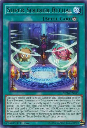 Super Soldier Ritual [MP16-EN146] Rare
