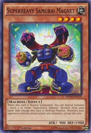 Superheavy Samurai Magnet [MP16-EN179] Common