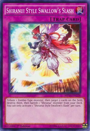 Shiranui Style Swallow's Slash [MP16-EN228] Common