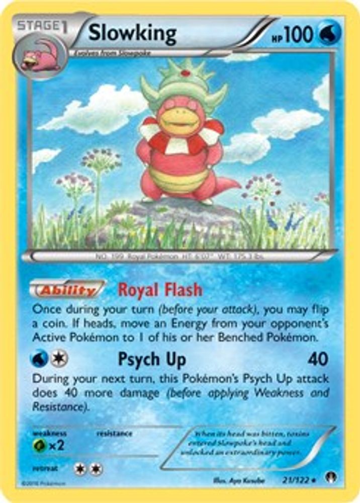 Slowking (21/122) (Theme Deck Exclusive) [XY: BREAKpoint]