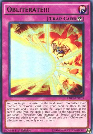 Obliterate!!! [LDK2-ENY03] Ultra Rare