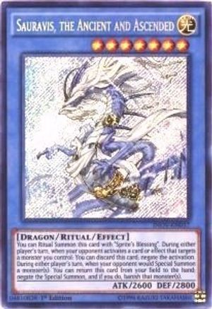 Sauravis, the Ancient and Ascended [INOV-EN037] Secret Rare