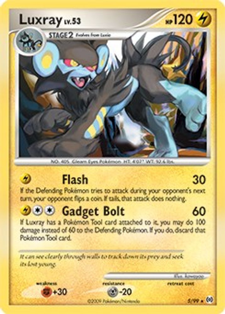 Luxray (5/99) (Theme Deck Exclusive) [Platinum: Arceus]