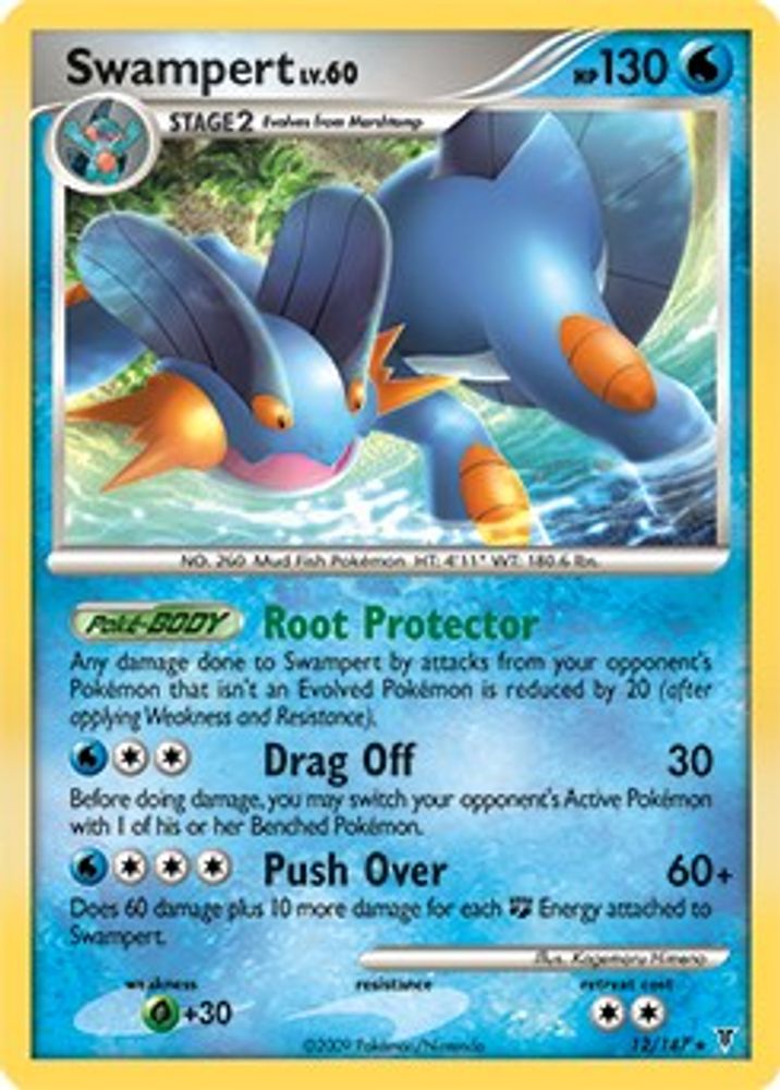 Swampert (12/147) (Theme Deck Exclusive) [Platinum: Supreme Victors]