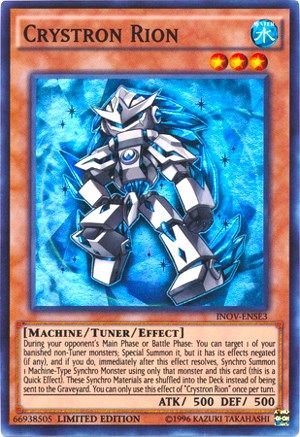Crystron Rion [INOV-ENSE3] Super Rare