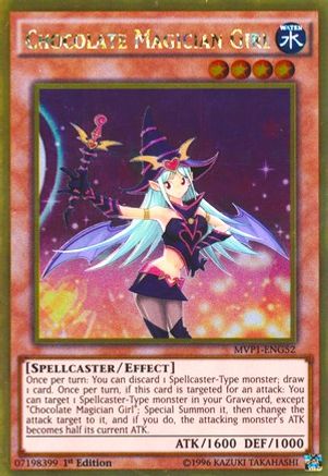 Chocolate Magician Girl [MVP1-ENG52] Gold Rare