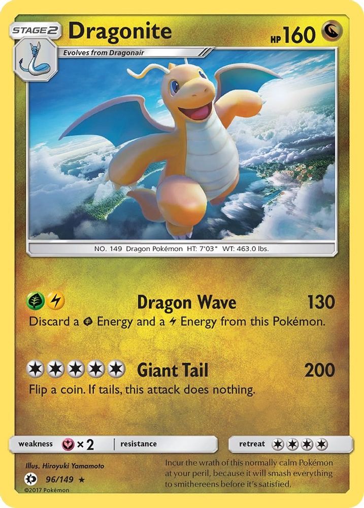 Dragonite (96/149) [Sun & Moon: Base Set]