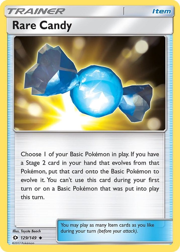 Rare Candy (129/149) [Sun & Moon: Base Set]
