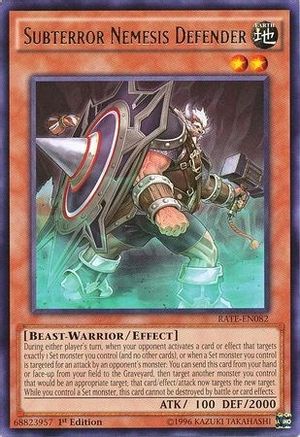 Subterror Nemesis Defender [RATE-EN082] Rare