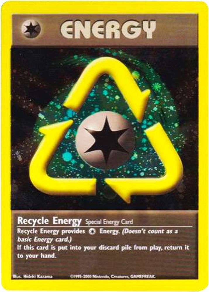 Recycle Energy (WotC 2002 League Promo) [League & Championship Cards]