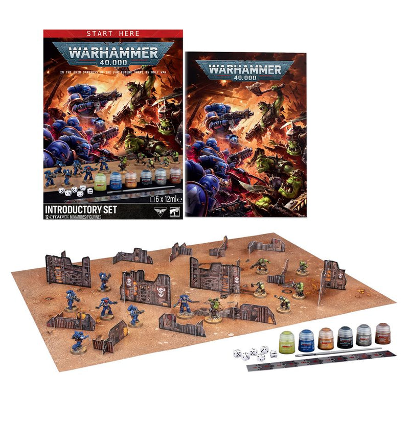 Introductory Set - Space Marines + Orks: Warhammer 40,000