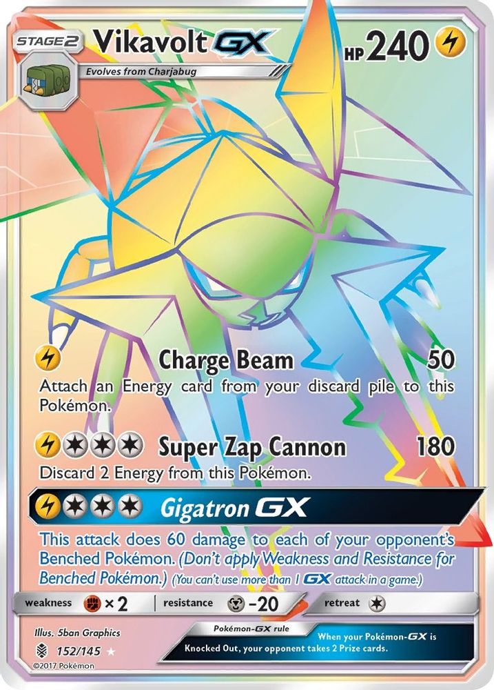 Vikavolt GX (152/145) [Sun & Moon: Guardians Rising]