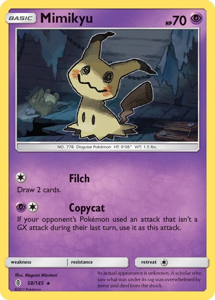Mimikyu (58/145) [Sun & Moon: Guardians Rising]