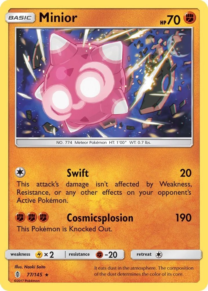 Minior (77/145) [Sun & Moon: Guardians Rising]