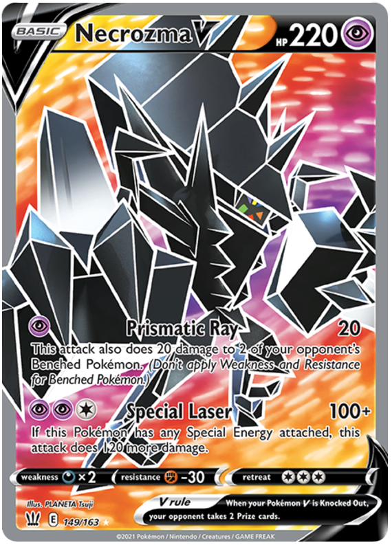 Necrozma V (149/163) [Sword & Shield: Battle Styles]