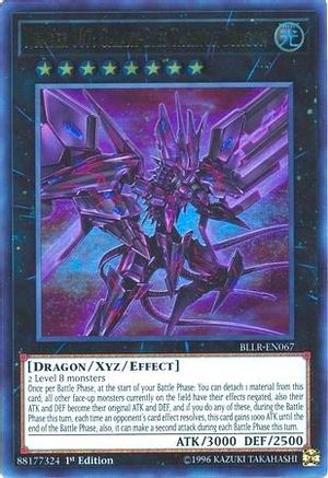 Number 107: Galaxy-Eyes Tachyon Dragon [BLLR-EN067] Ultra Rare