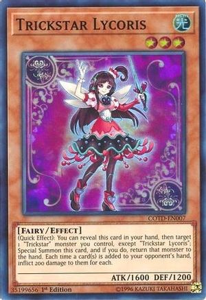Trickstar Lycoris [COTD-EN007] Super Rare