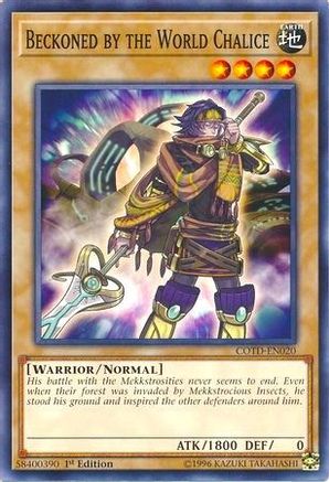 Beckoned by the World Chalice [COTD-EN020] Common