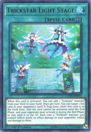 Trickstar Light Stage [COTD-EN053] Ultra Rare
