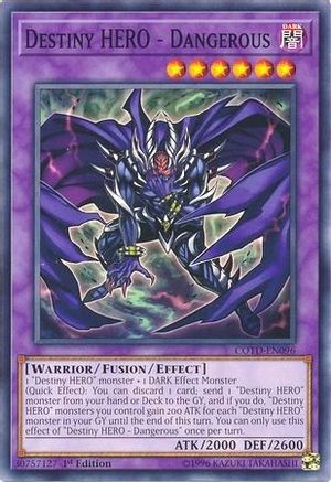 Destiny Hero - Dangerous [COTD-EN096] Common