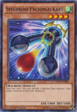 Speedroid Pachingo-Kart [MP17-EN005] Rare