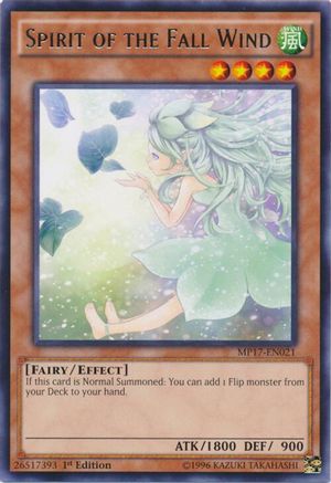 Spirit of the Fall Wind [MP17-EN021] Rare