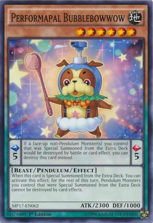 Performapal Bubblebowwow [MP17-EN062] Common