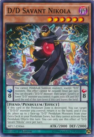 D/D Savant Nikola [MP17-EN066] Common