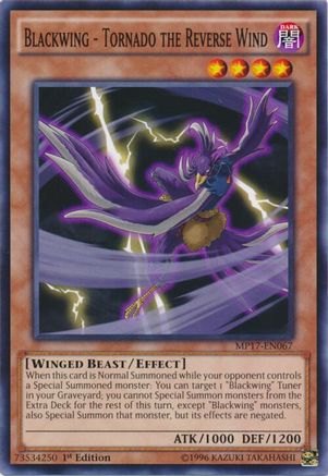 Blackwing - Tornado the Reverse Wind [MP17-EN067] Common